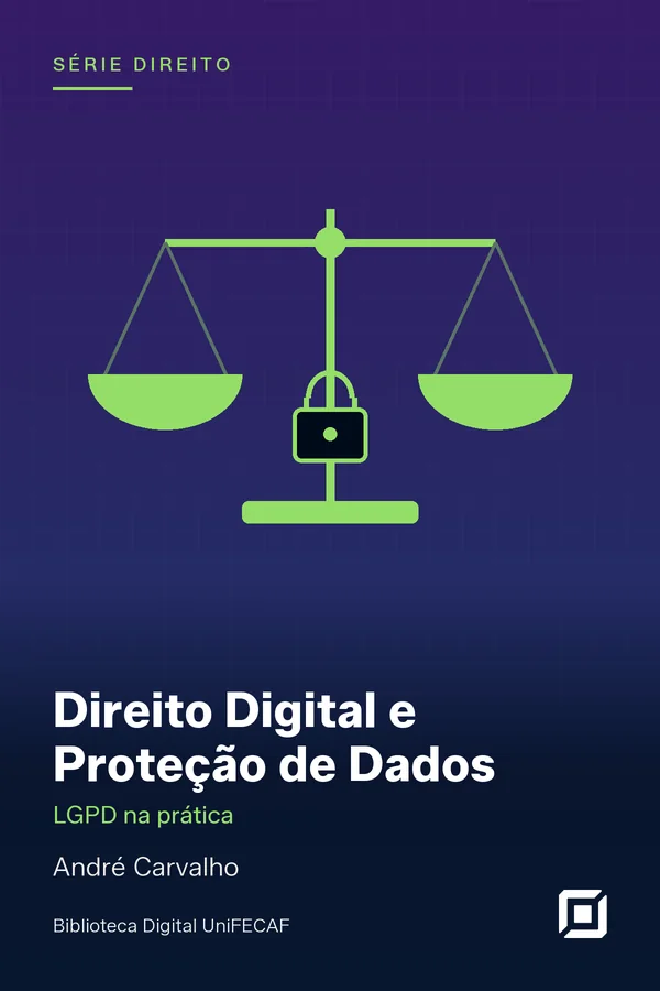 Capa do livro Direito Digital e Proteção de Dados, de André Carvalho